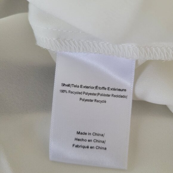 ModCloth Womens White Button-Up Blouse (Size 3X) - Picture 6 of 8